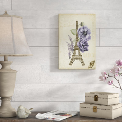 Paris Ephemera II by Grace Popp - Print on Canvas