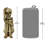 Bone Jangles Skeleton Sitter Figurines