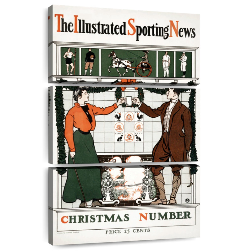 Lelend The Illustrated Sporting News, 45" H x 28" W
