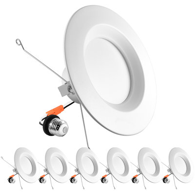 5"/6" Selectable CCT IC LED Retrofit Recessed Lighting Kit