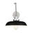 Tammy Dimmable Steel Bowl Arm Sconce-73896142-73896141