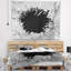 Tapisserie de conception murale abstraite abstraite abstraite en 3d-28497712
