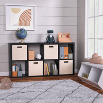 Desk With Cube Storage - VisualHunt