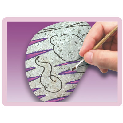 Rock Painting Kit - Dinosaur Egg A