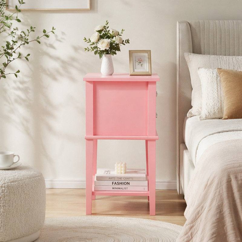 Tables de bout pour chambre à coucher, Rose