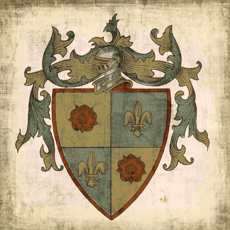 " Noble Heritage I " by Vision Studio, 12" H x 12" W