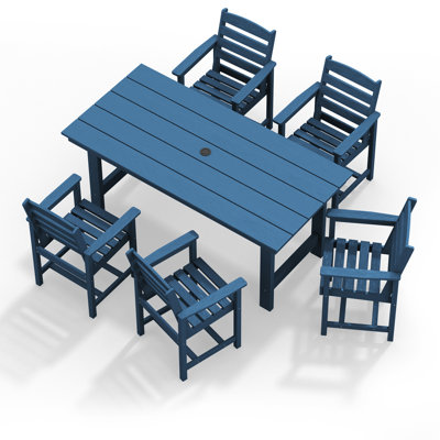 HDPE Patio Dining Chair 