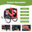 Remorque pliable pour animaux