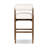 Barrau Upholstered Stool with Solid Wood Frame-120150139-123139608
