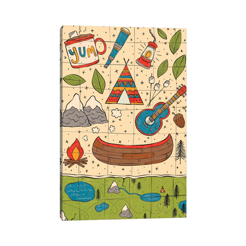 Everyday Big Adventure II by Lisa Barlow - Wrapped Canvas Print, 101.6 cm H x 66.04 cm W x 3.175 cm D
