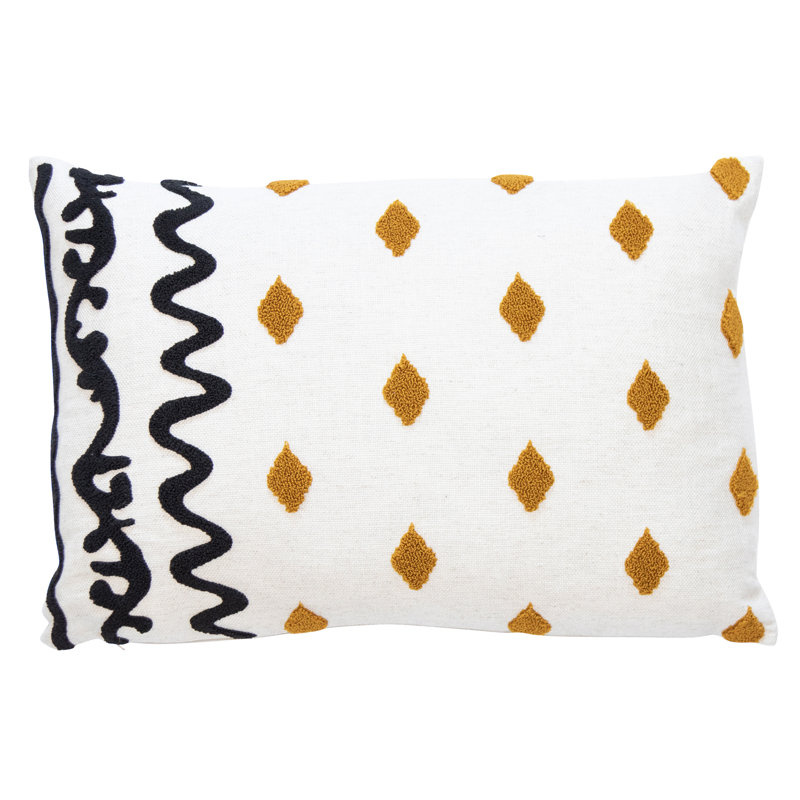 Roanoke Geometric Rectangular Lumbar Cushion