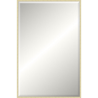 Floater 2 Solid Wood Beveled Mirror