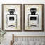 Glitter Perfume I - ensemble de 2 peintures sur toile encadrées-1622702593-1622702596