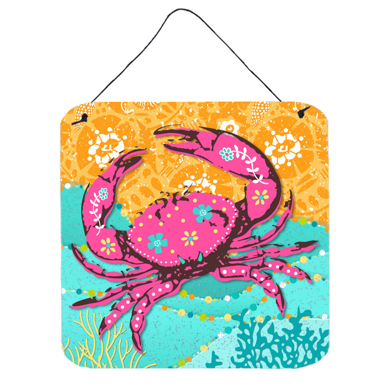 Décoration murale crabe