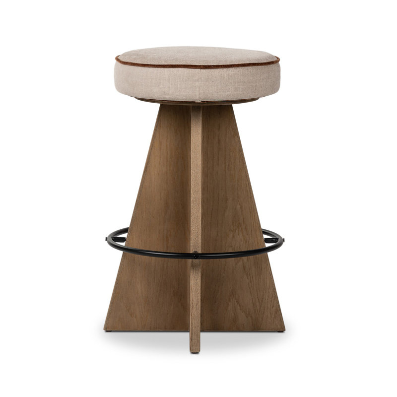 Avari Swivel Upholstered, Bar Stool (27.17" Seat Height)