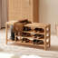 Banc en bois massif Burlywood-738342650