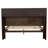 Bernida Queen LED Storage Bookcase Bed Cappuccino-21189533