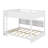 Queen Over Queen Bunk Bed With Cabinets And USB Ports-1796942058