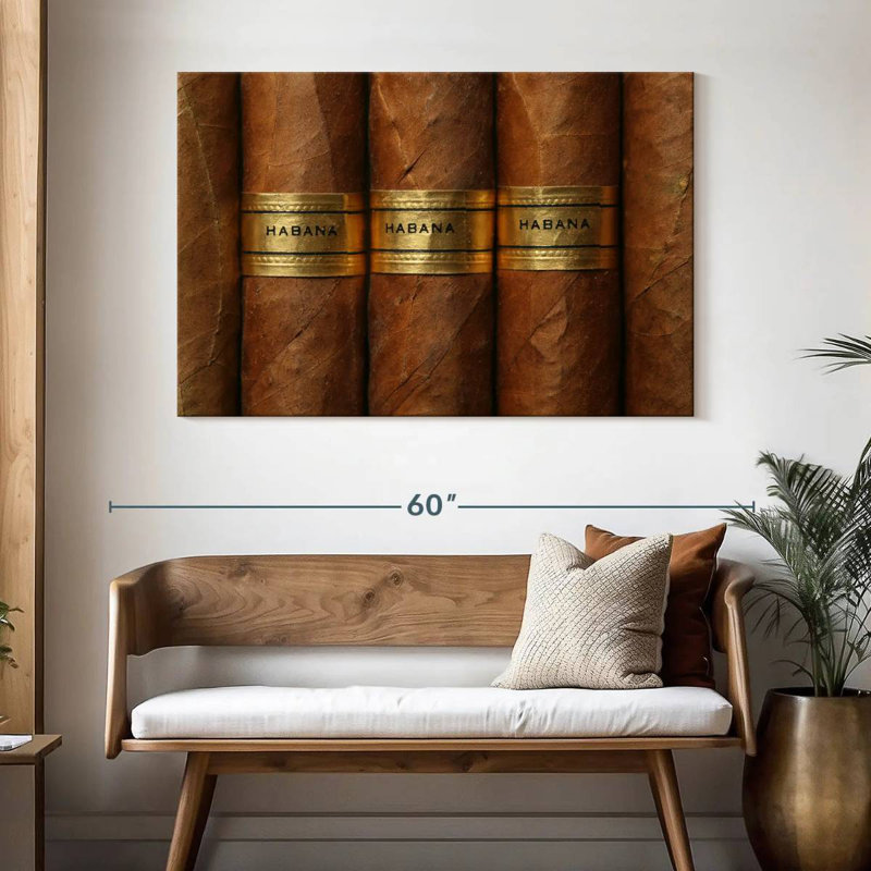 Cigares Senne Habana, H 32 po x l 48 po