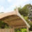 O'Donohue 207cm W x 55cm D Solid Wood Arbour with Bench in Natural