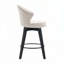 Tabouret de bar en chenille-126139073