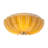 3-Light French Flower Dimmable Semi Flush Mount-1414608073