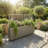 Grove Divider Planter- Grey Brown