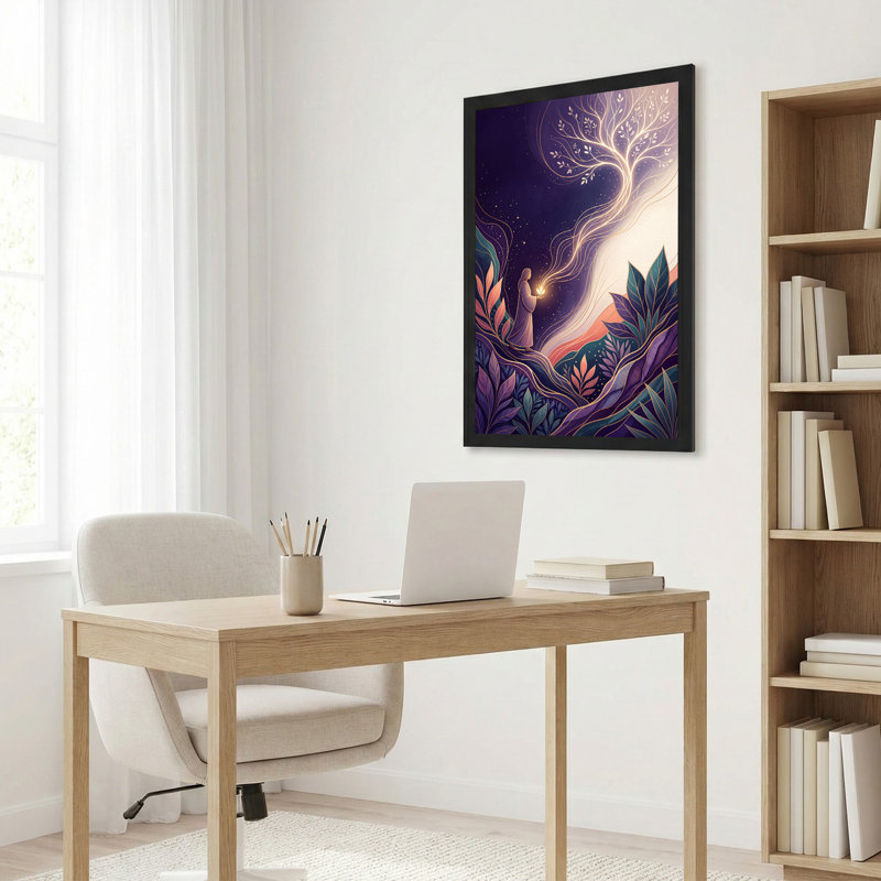 Art mural sur toile Robed, H 24 po x l 16 po