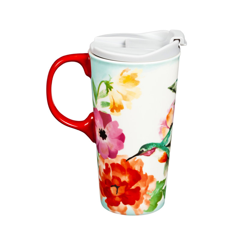 Tasse de voyage en céramique 17 oz