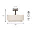 Plafonnier semi-encastré en tissu Nichoel-1169039225