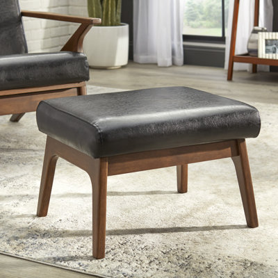 Mccraney Faux Leather Ottoman