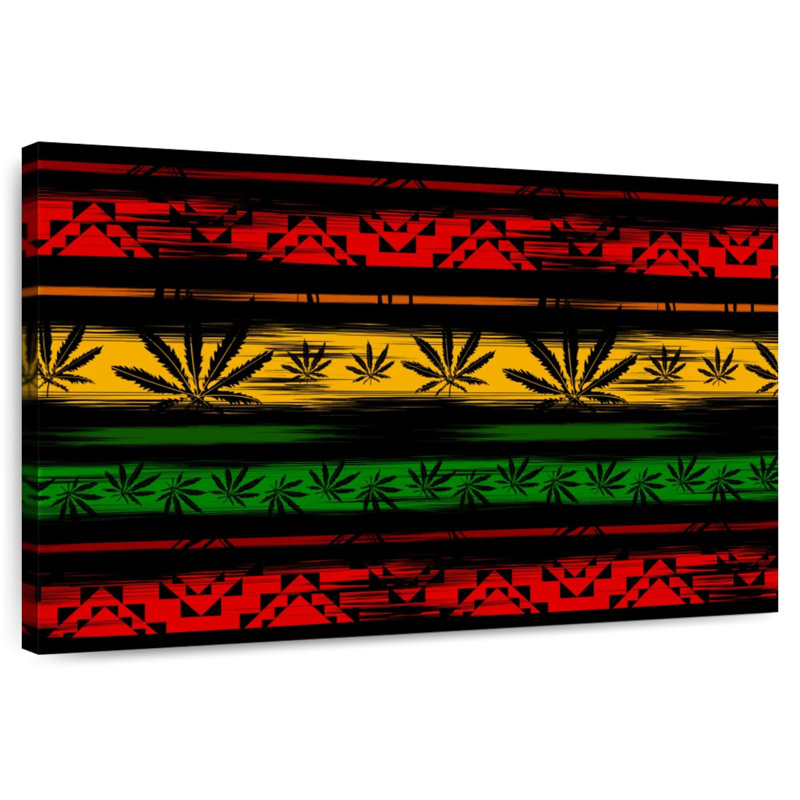 Reggae de marihuana, H 8 po x l 12 po