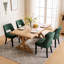 Chaises d'appoint rembourrées avec pieds en bois massif-1813964563-1813964572