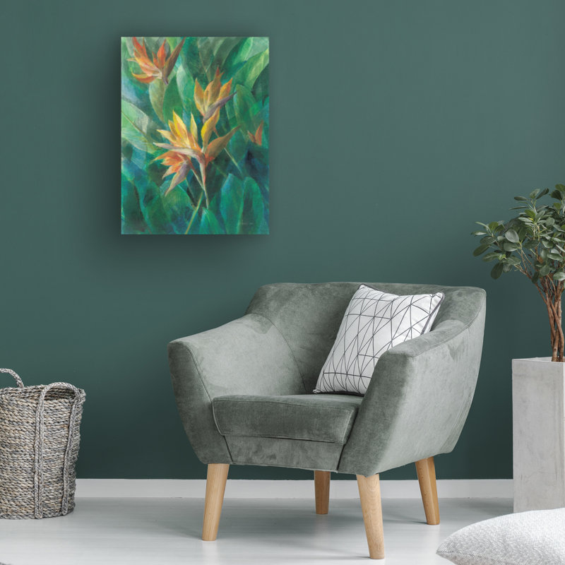 «After the rain II» par Moira Hershey, peinture sur toile tendue, H 19 po x l 14 po x P 2 po