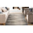 Louque Light Grey Modern Abstract Stripe Area Rug-39491450