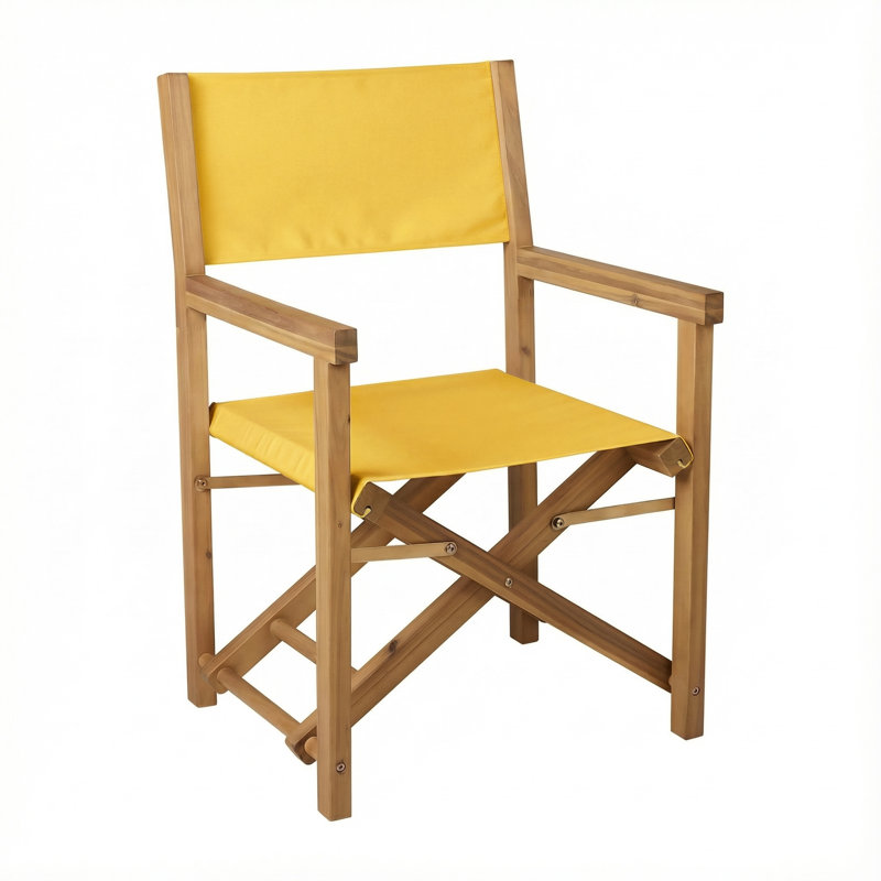 Chaise de réalisateur Sunbrella, Sunbrella - toile tournesol