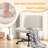 Wheeled Wide Seat Leisure Office Chair-96327782