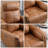 Leedward 31.5" W Modern Faux Leather Power Swivel and Rocker Recliner Chair with USB Port-106808350