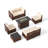 Treyshun Wicker Reversible Patio Seating Group with Cushions-728881968-676687709
