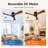 42 INCH WOOD CEILING FAN WITHOUT LIGHT