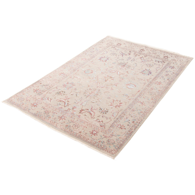 Tapis gris Heritage 5 pi 6 po x 8 pi 0 po