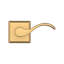 Lifetime (PVD) Satin Brass Door Lever