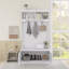 4-in-1 Hall Tree With Shoe Storage & Coat Hooks For Entryway-1250653781