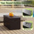 260 Gallons Resin Waterproof Lockable Deck Box
