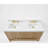 Carrie 60'' Double Bathroom Vanity with Top-1855247848-1855140444