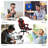 Gymax Adjustable Reclining Ergonomic Faux Leather Swiveling PC & Racing Game Chair with Footrest-62268510