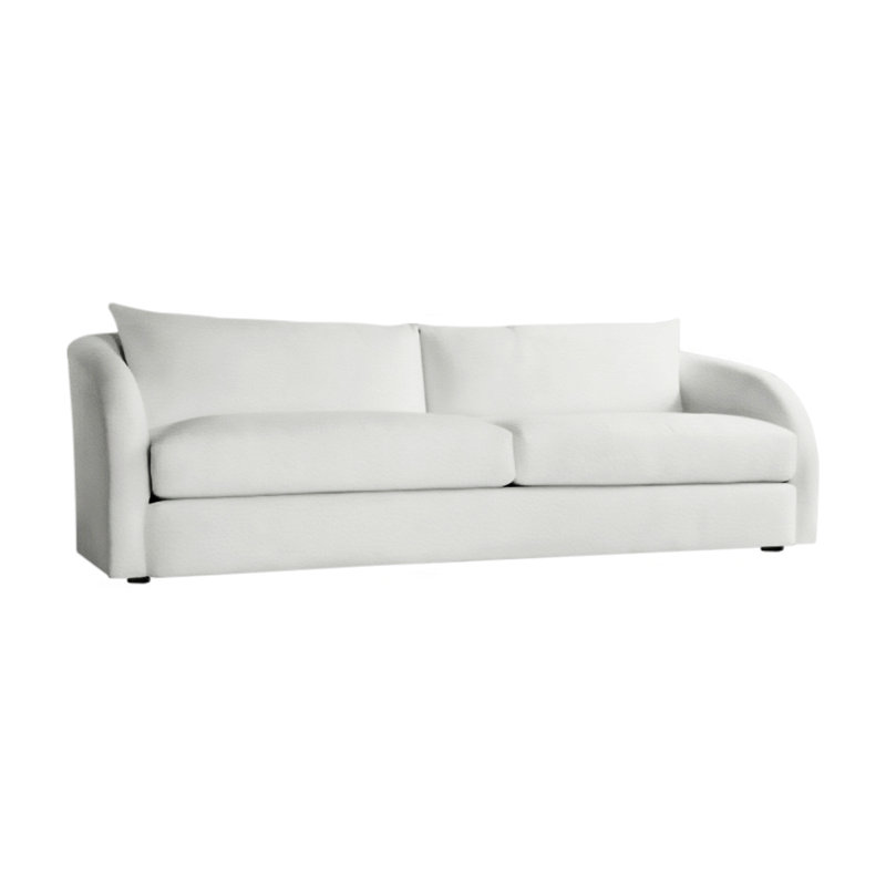 Palermo Outdoor Loveseat, White Vinyl 6503-000