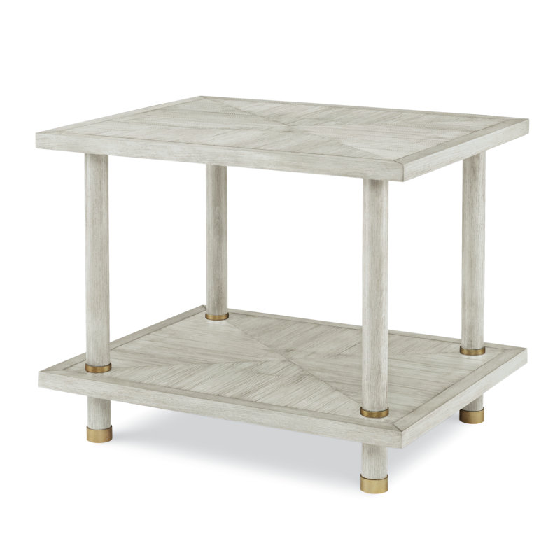 Caribe Solid Wood End Table, Peninsula