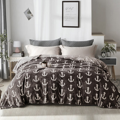 FL2020-KQ02-18 Plain Weave / Muslin Throw Blanket