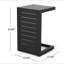 Table en forme de C Cape Coral Alu - gris-1862581720